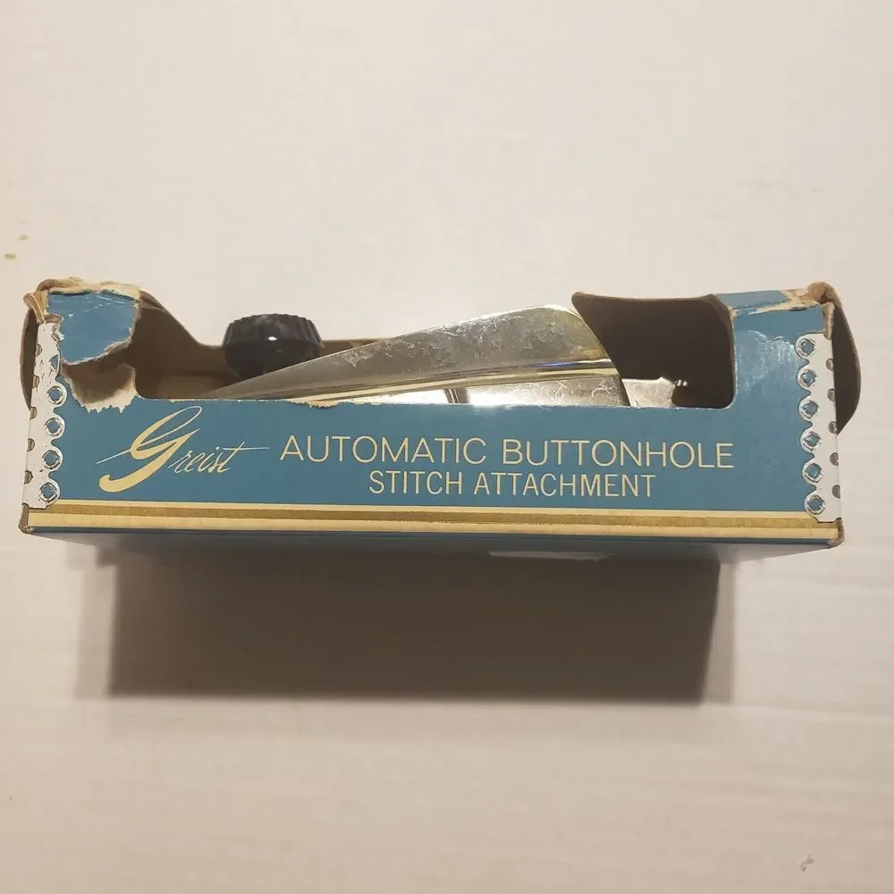 Greist Automatic Buttonholer‎ Style #1 Made in USA Sewing Accessory